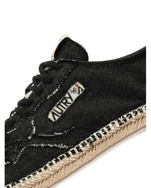 Autry デニム スニーカー Black