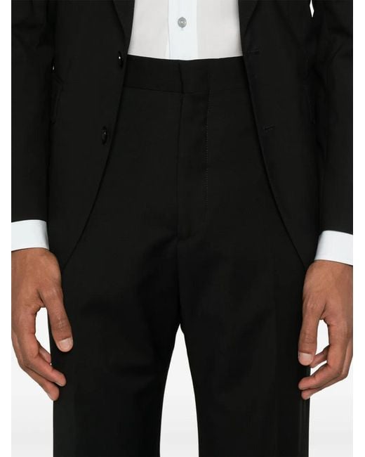 Tagliatore Black P-Nat Trousers for men