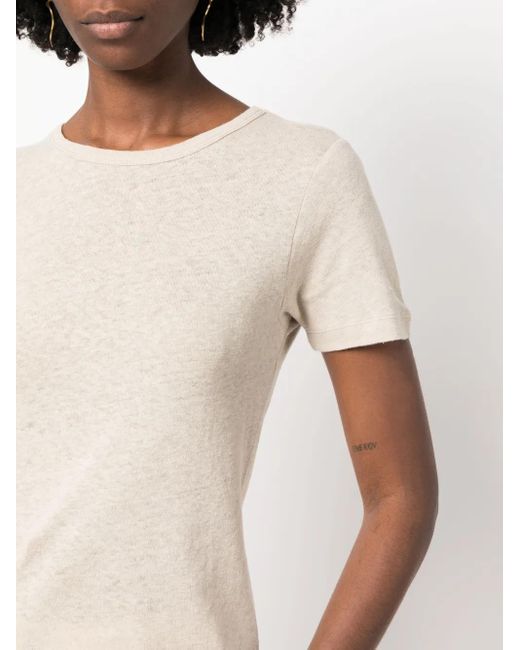 Each x Other Natural Round Neck T-Shirt