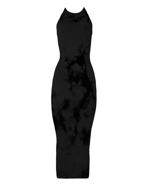 Wolford Black Tie-Dye Fatal Dress