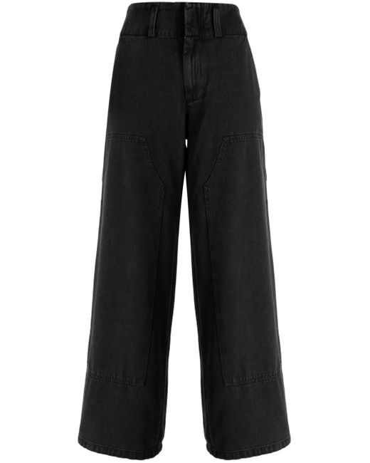 Sea Broek Met Wijde Pijpen in het Black