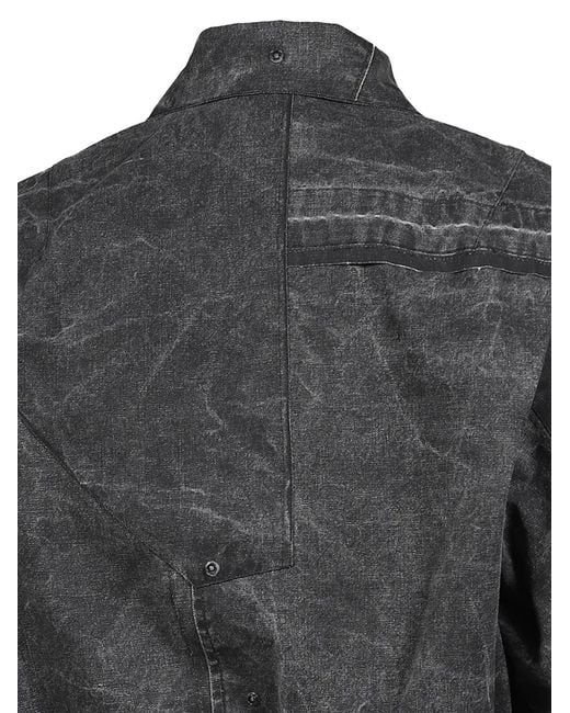 Bomber Con Design Patchwork di UNDER THE SIGN in Black da Uomo