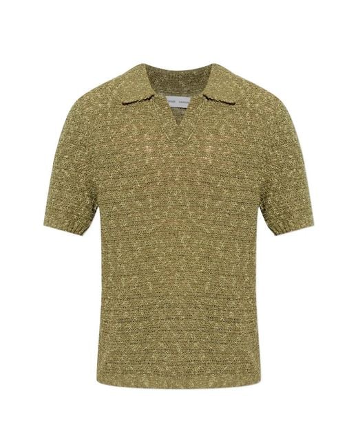 Samsøe & Samsøe Green T-Shirt À Manches Courtes for men