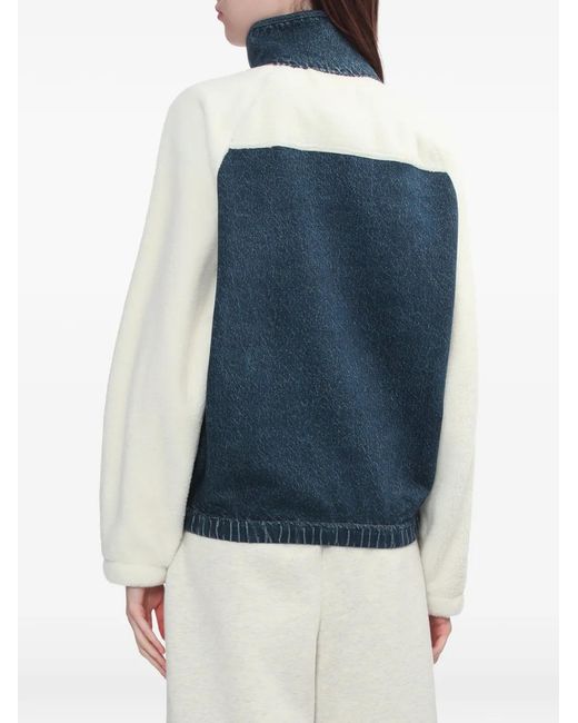 Rag & Bone Blue Miramar Fleece Jacket
