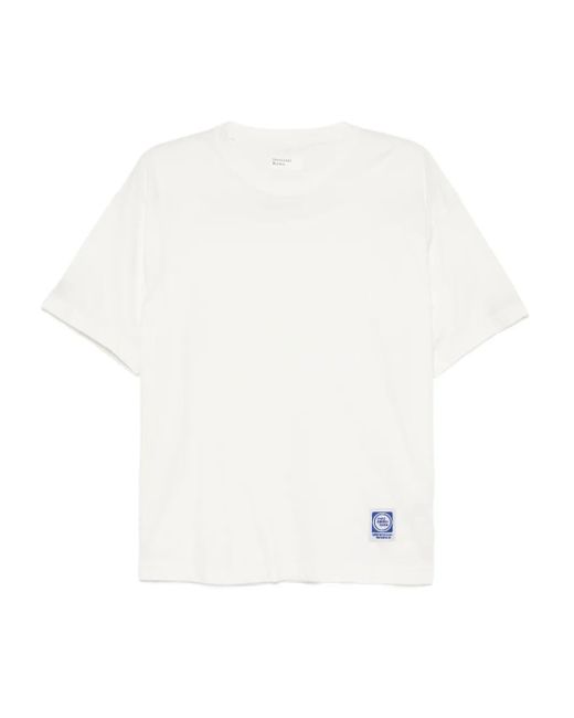 Camiseta de manga corta Universal Works de hombre de color White