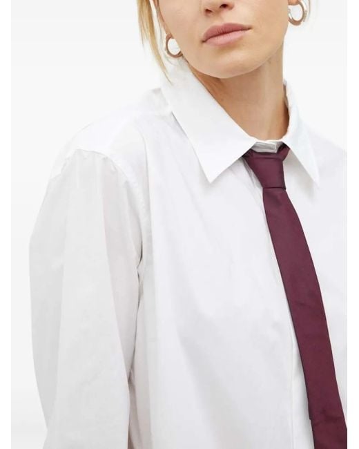 Camicia Christiane Doppiopetto di Day Birger et Mikkelsen in White