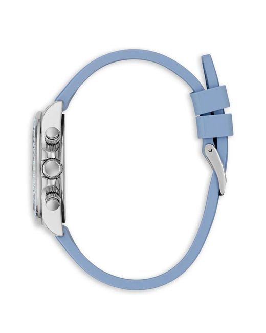 Guess Blue Embelished 36Mm Watch