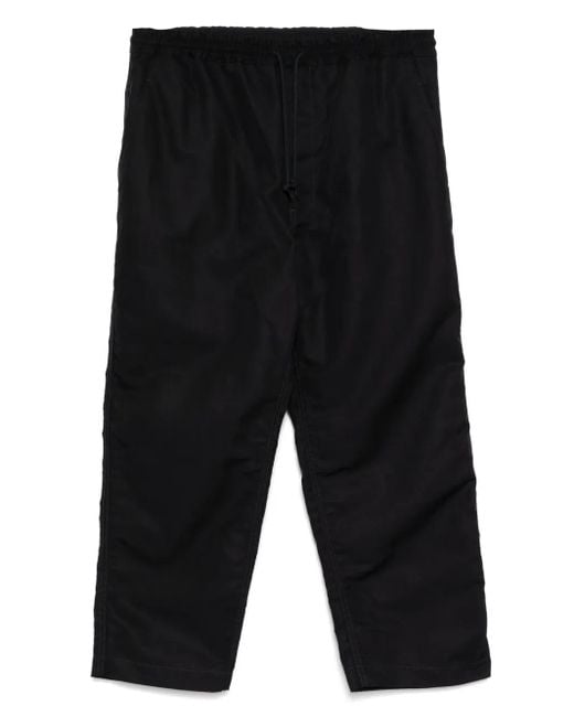 Comme des Garçons Black Drawstring Trousers for men