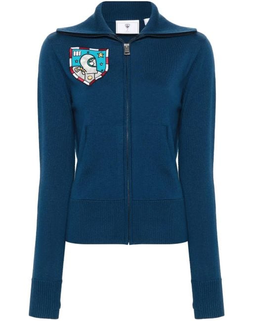 Rossignol Blue X Jcc Galina Zip-Up Cardigan