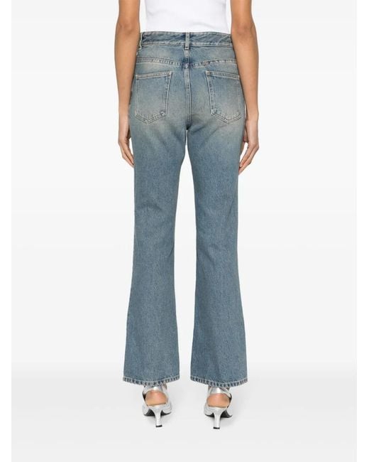 Givenchy Straight Jeans in het Blue