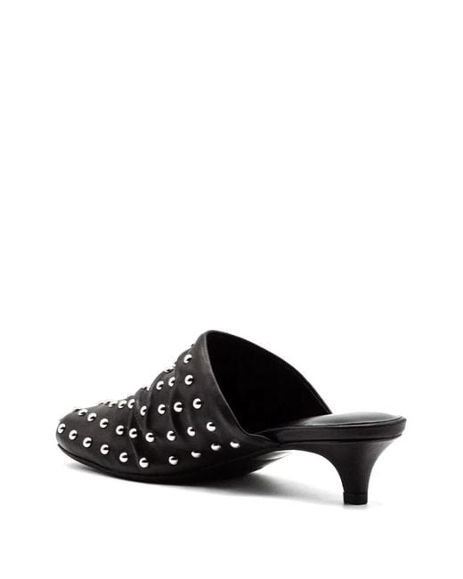 Ash Black Eloise Studded Mules