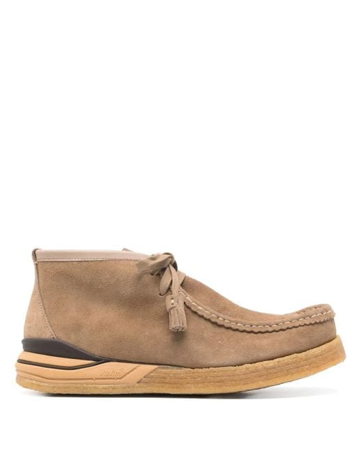 Visvim Brown Beuys Trekker-Folk Boots for men