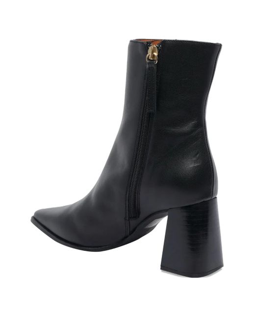 Angel Alarcon Black 80Mm Block-Heel Boots