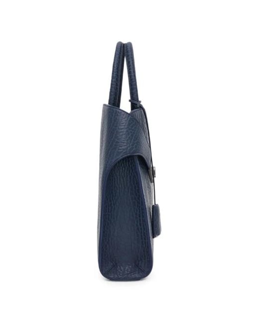 Ferragamo Blue Hug Briefcase for men