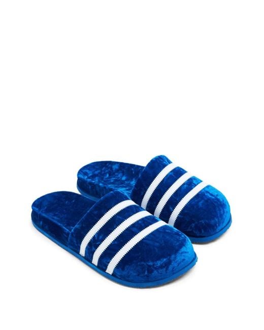 Adidas Blue Adimule Slides for men