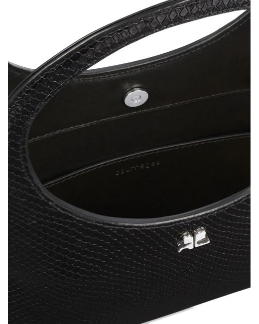 Borsa A Spalla Holy di Courreges in Black