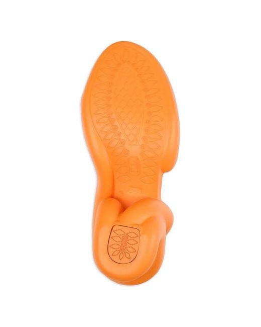 Camper Orange Kobarah Heeled Sandals for men