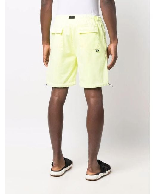 BBCICECREAM Yellow Logo-patch Shorts for men
