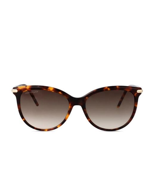 Longchamp キャットアイ サングラス Brown