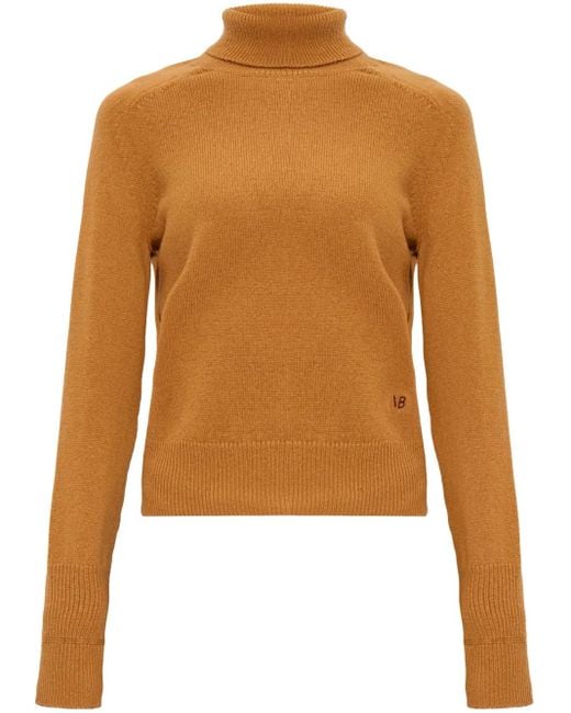 Knitwear > turtlenecks Victoria Beckham en coloris Brown