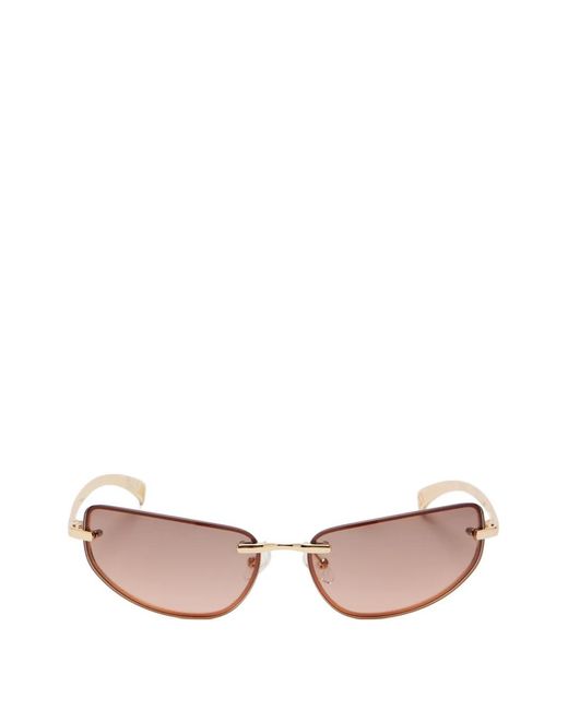 Le Specs Pink Bubbles Sunglasses