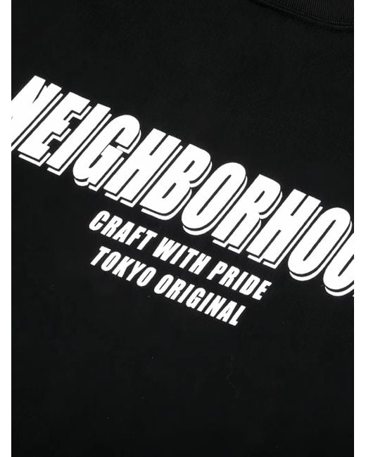 Neighborhood Black Nh/T-Shirt for men