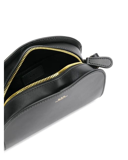 A.P.C. Demi Lune ショルダーバッグ ミニ Black