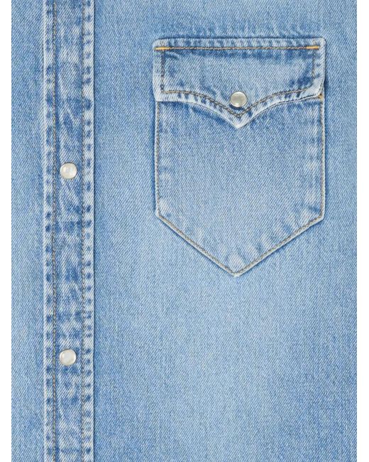 Camicia Denim di Alanui in Blue da Uomo