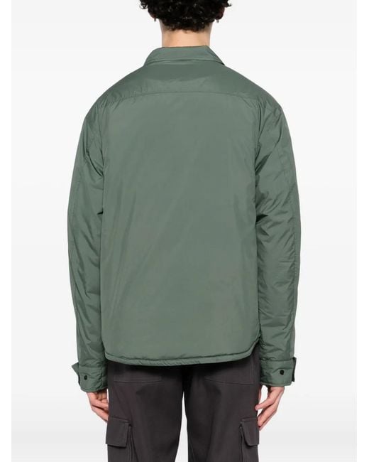 SPORT b. by agnès b. Green Padded Shirt Jacket for men