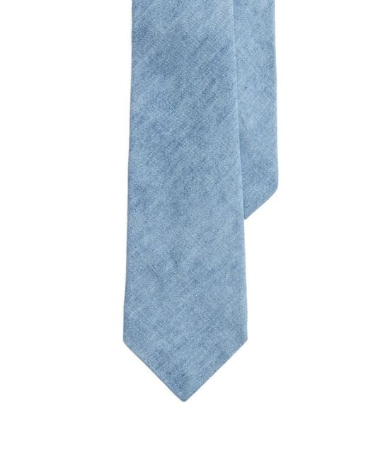 Corbata Vaquera Ralph Lauren de color Blue