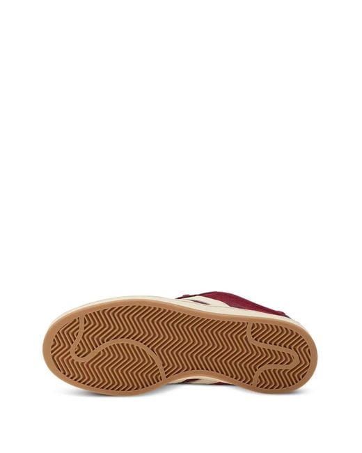 Adidas Red Campus 00S Suede Low-Top Sneakers for men
