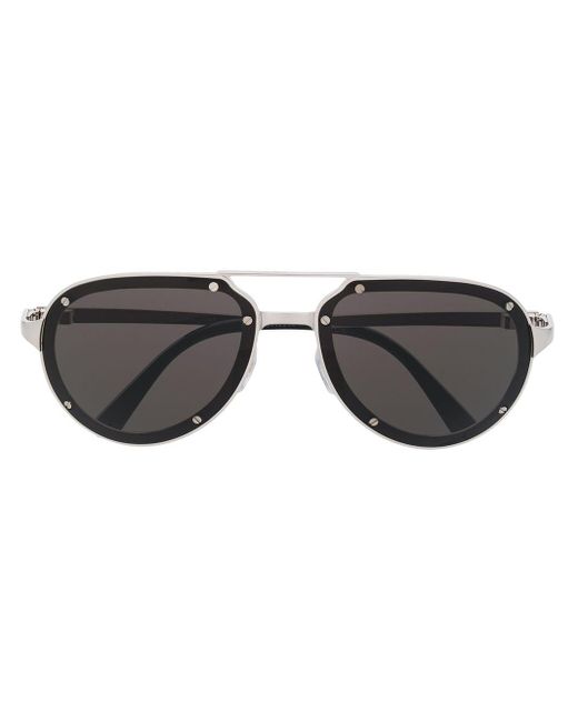 Cartier Multicolor Santos Aviator Frame Sunglasses for men