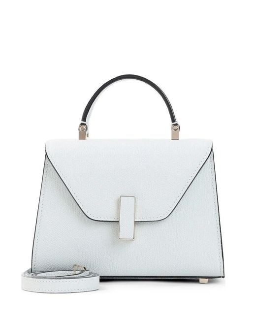 Borsa A Tracolla Mini di Valextra in White