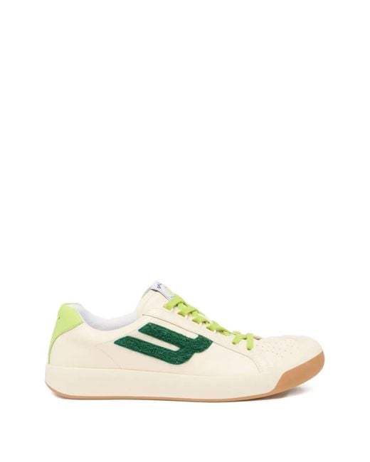 Bally Natural Tennis Leather Sneakers for men