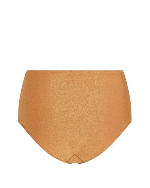 Marlies Dekkers Brown Dorada High-Waist Bikini Bottoms