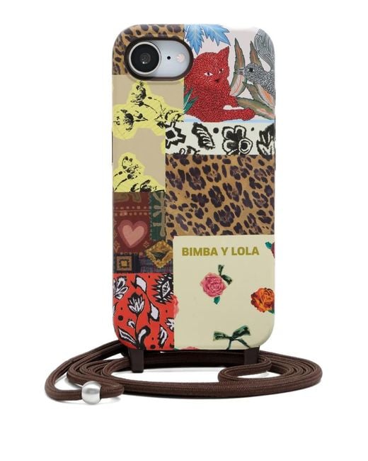 Bimba Y Lola White Iphone 16E Patchwork Phone Case