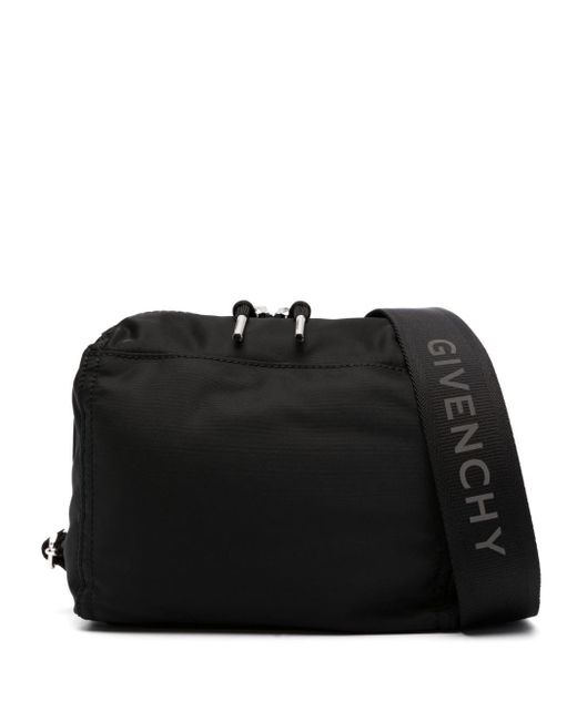 Givenchy Black Small Pandora Shoulder Bag for men