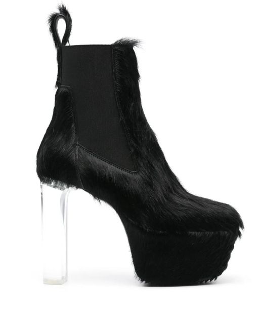 Minimal Grill Beatle Botas, Mujer, Talla Rick Owens de color Black