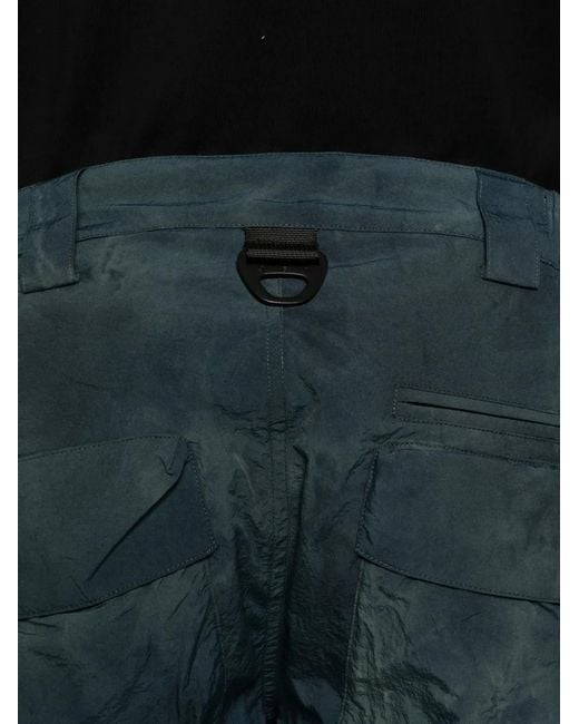 JG1 Blue Cargo Pocket Shorts for men