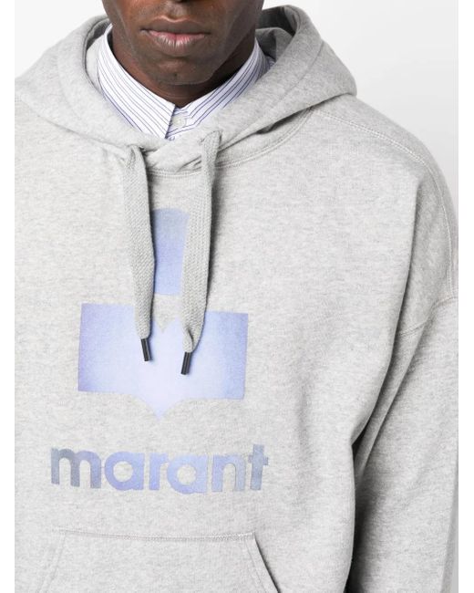 Isabel Marant Blue Miley Hoodie for men