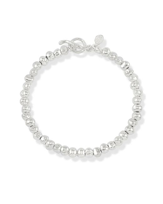 Dower & Hall White Chunky Signature Nugget Bracelet for men