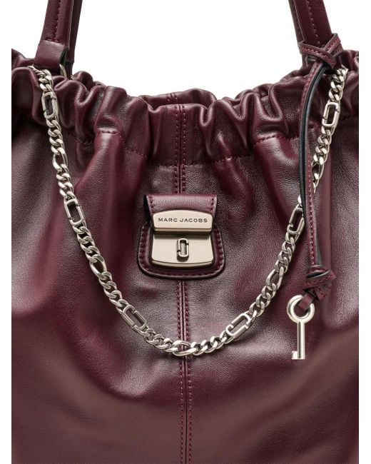 Sac Cabas The Cristina À Détail De Chaîne Marc Jacobs en coloris Purple