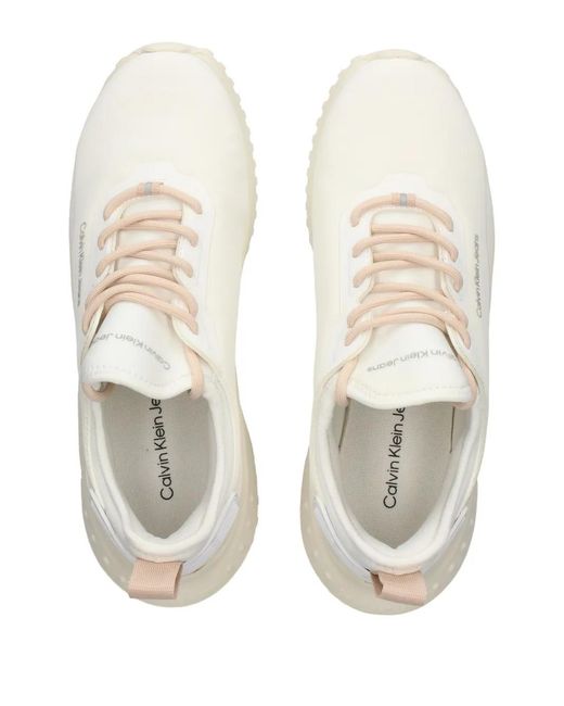 Calvin Klein White Ripstop Sneakers