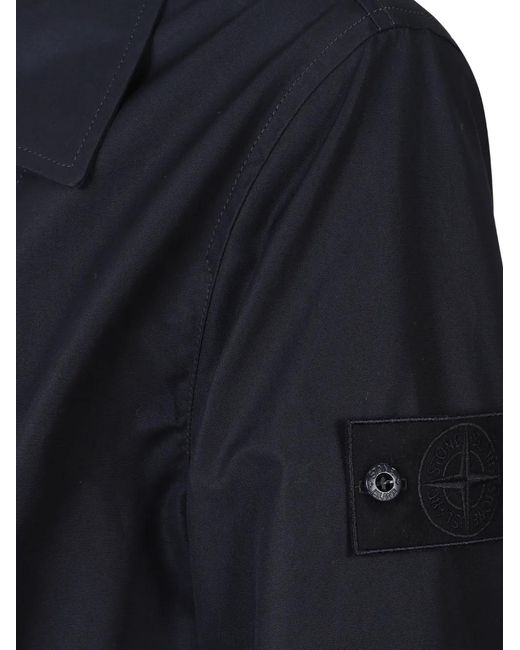 Stone Island Blue Ghost Piece Jacket for men