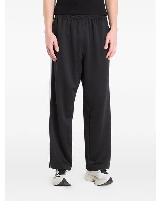 Adidas Black Adicolor Loose Track Pants for men