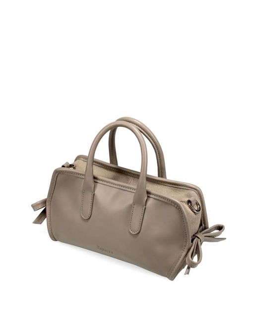 Bolso De Hombro Gala Con Lazo Repetto de color Natural