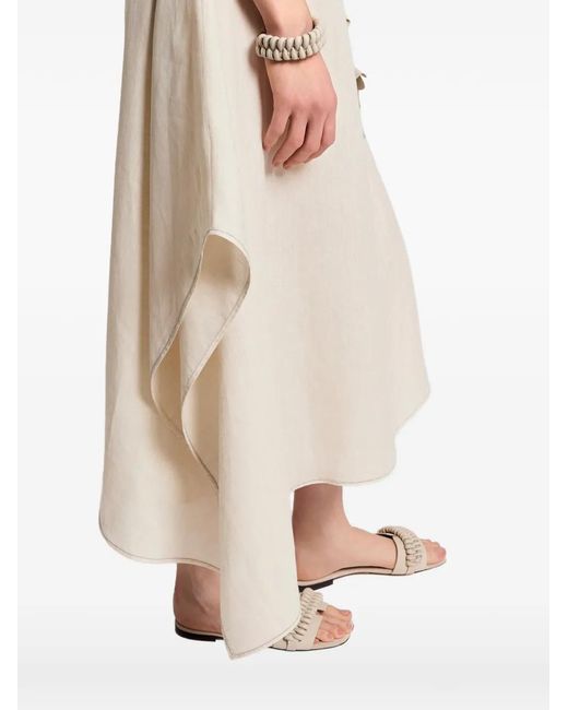 Peserico Natural Aurea Sleeveless Dress