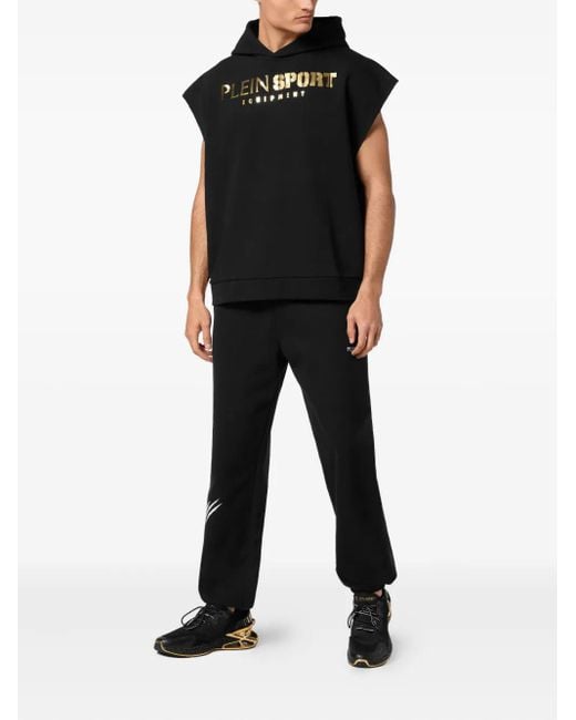 Philipp Plein Black Jogging Vest for men
