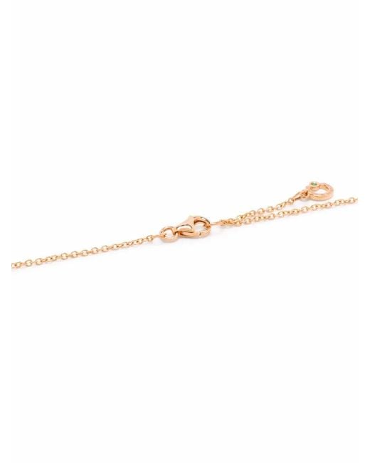 COURBET White 18Kt Recycled Rose Celeste Laboratory-Grown Diamond Small Pendant Necklace