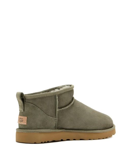 Ugg Green Classic Ultra Mini Stiefel